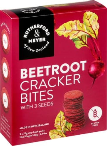 Rutherford & Meyer Beetroot Cracker Minis 90g