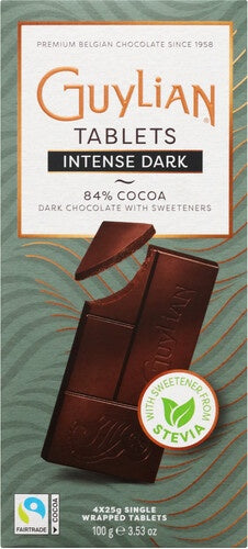 Guylian Intense 84% Cocoa Dark Chocolate 100g