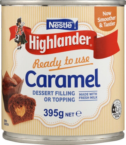 Nestle Highlander Caramel Condensed Milk 380g