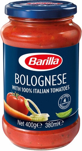 Barilla Bolognese With Italian Tomatoes Pasta Sauce 400g