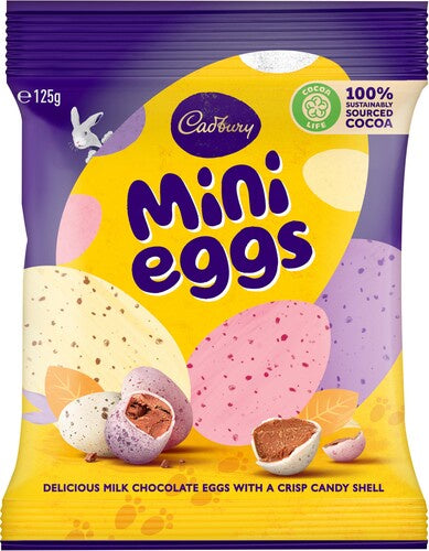 Cadbury Mini Eggs Egg Bag 125g