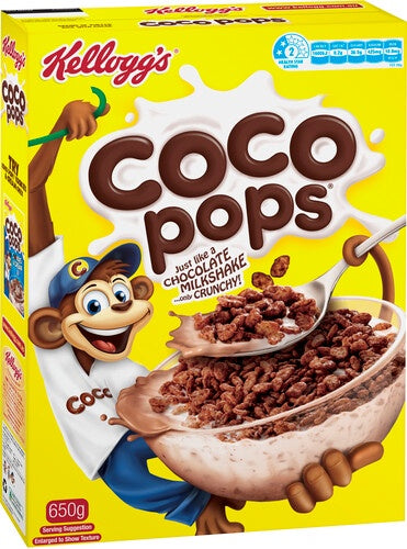 Kelloggs Cereal Coco Pops Original 650g