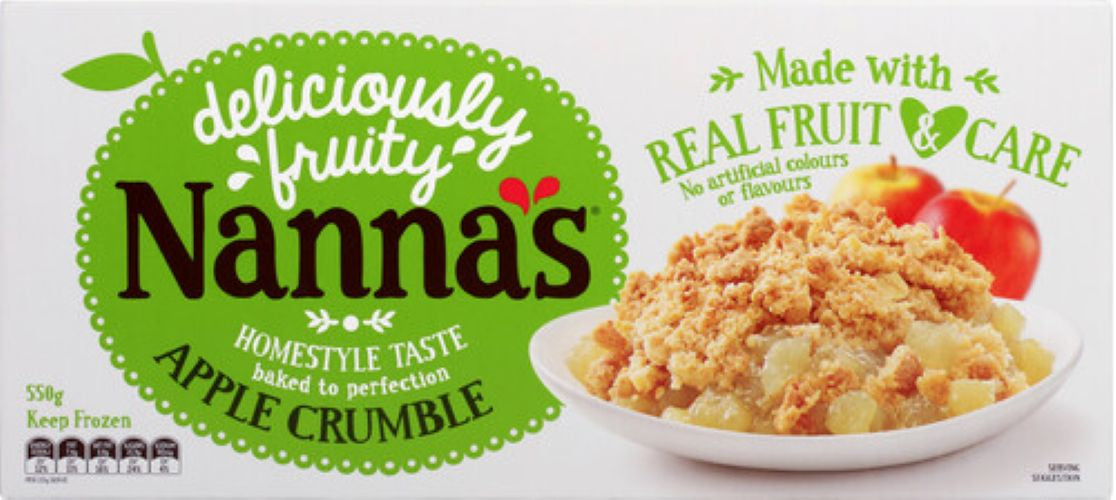 Nanna's Apple Crumble 550g