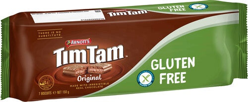 Arnotts Tim Tam Gluten Free Original Biscuits 150g
