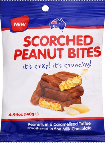 Scorched Peanut Bites 140g