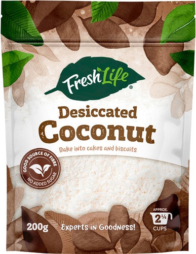 Fresh Life Desiccated Coconut 200g