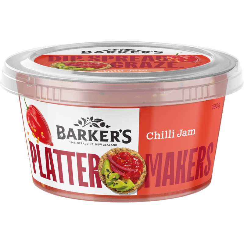 Barkers Platter Makers Chilli Jam 190g