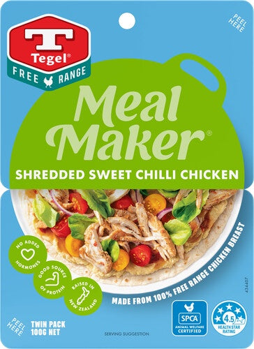 Tegel Free Range Sweet Chilli Chicken 100g