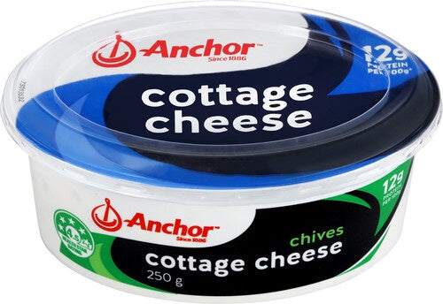 Anchor Cottage Cheese With Chives 250g