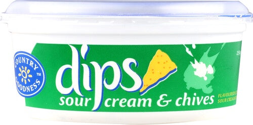 Country Goodness Sour Cream & Chives Dips 250g