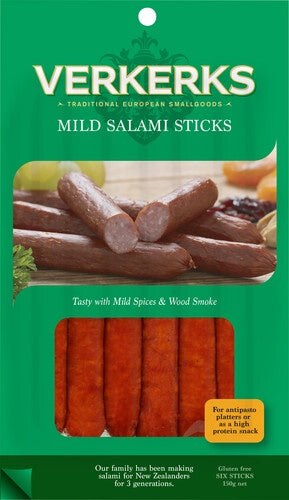 Verkerks Mild Salami Sticks 150g