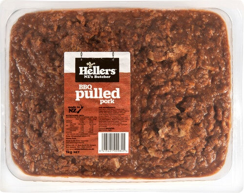 Hellers Pulled Pork BBQ 1kg