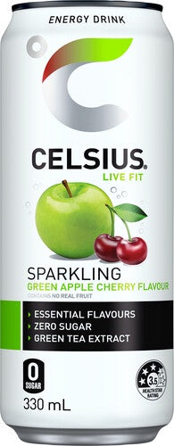 Celsius Sparkling Green Apple Energy Drink