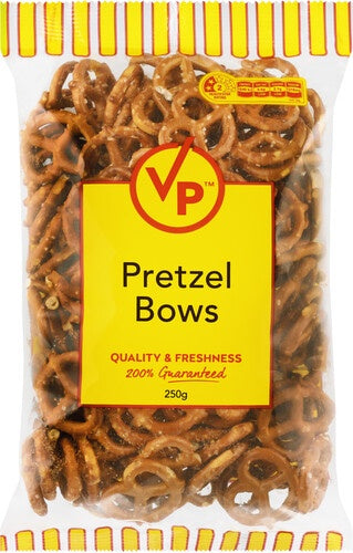 Value Pack Pretzel Bows 250g