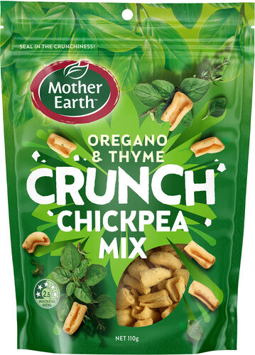 Mother Earth Oregano & Thyme Chickpea Snacks 110g