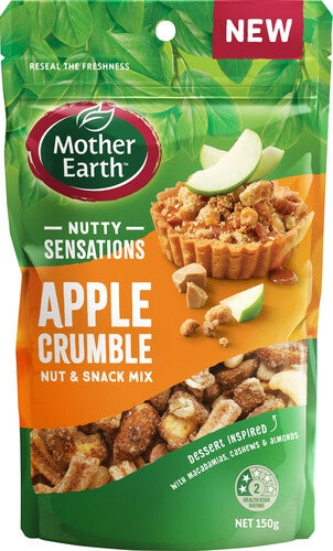 Mother Earth Nutty Sensations Apple Crumble Nut & Snack Mix 150g