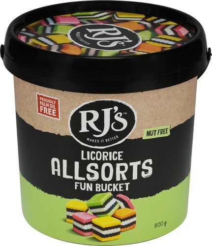 RJ's Allsorts Fun Bucket 800g