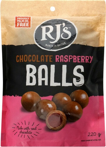 RJ's Chocolate Raspberry Balls 220g