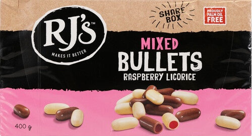 RJ's Mixed Bullets Gift Box 400g