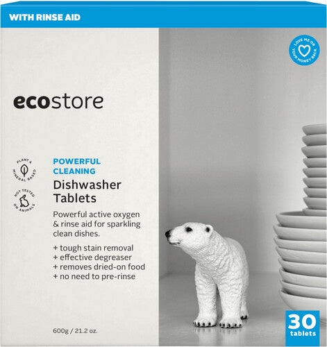 Ecostore Auto Dishwash Tablets 30pk 600gm