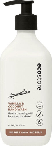 Ecostore Vanilla & Coconut Hand Wash Pump 425ml