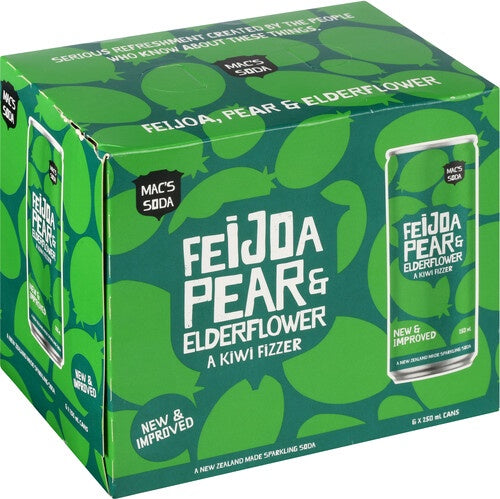 Mac's Feijoa Pear & Elderflower 6 x 250ml