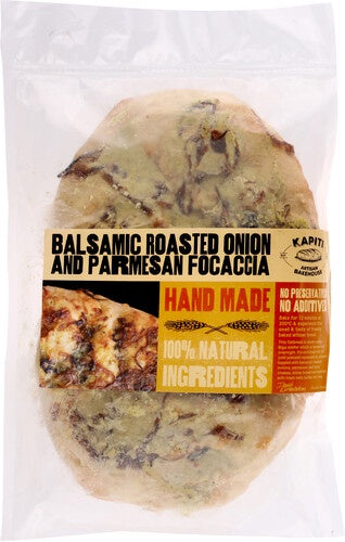 Kapiti Artisan Bakehouse Par-Baked Focaccia Balsamic Roasted Onion & Parmesan