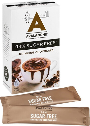 Avalanche 99% Sugar Free Drinking Chocolate 200g