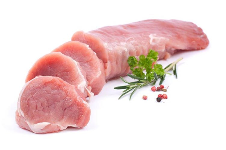 Amity Frozen Pork Eye Fillet per kg