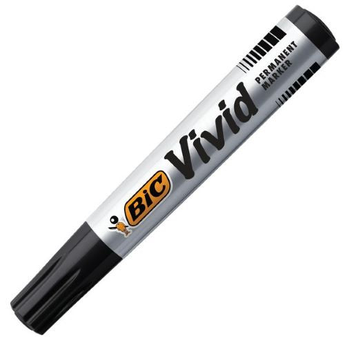 Bic Eco Vivid  Black Permanent Marker