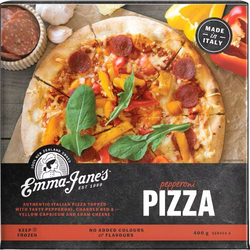 Emma Jane's Pizza Pepperoni 400G