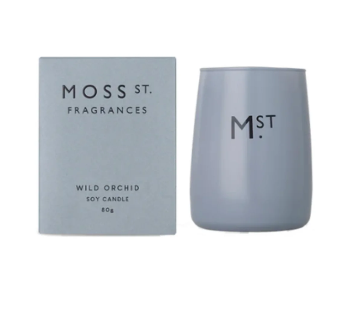 Moss St. Wild Orchid - Mini Soy Candle 80g