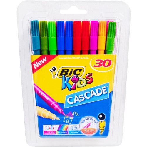 Bic Kids Cascade Felt Tip Markers 30pk