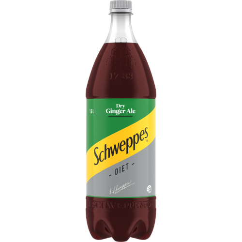 Schweppes Dry Ginger Ale Diet 1.5L