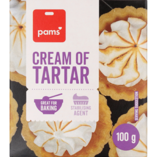 Pams Cream Of Tartar 100g