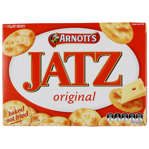 Arnotts Jatz Original Crackers 225g