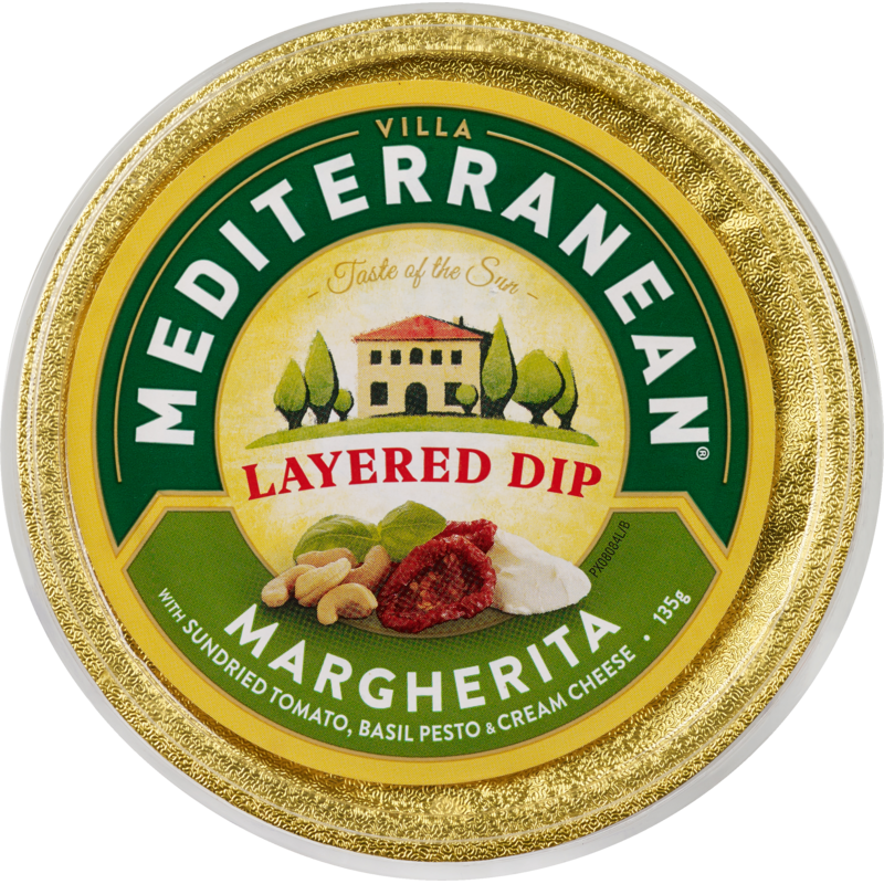 Mediterranean Margherita Layered Dip 135g