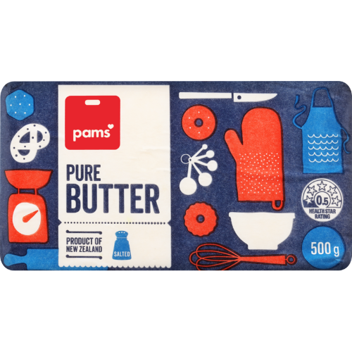 Pams Butter Salted 500g