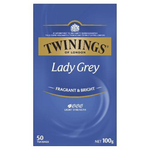 Twinings Lady Grey Tea Bags 50pk 100g