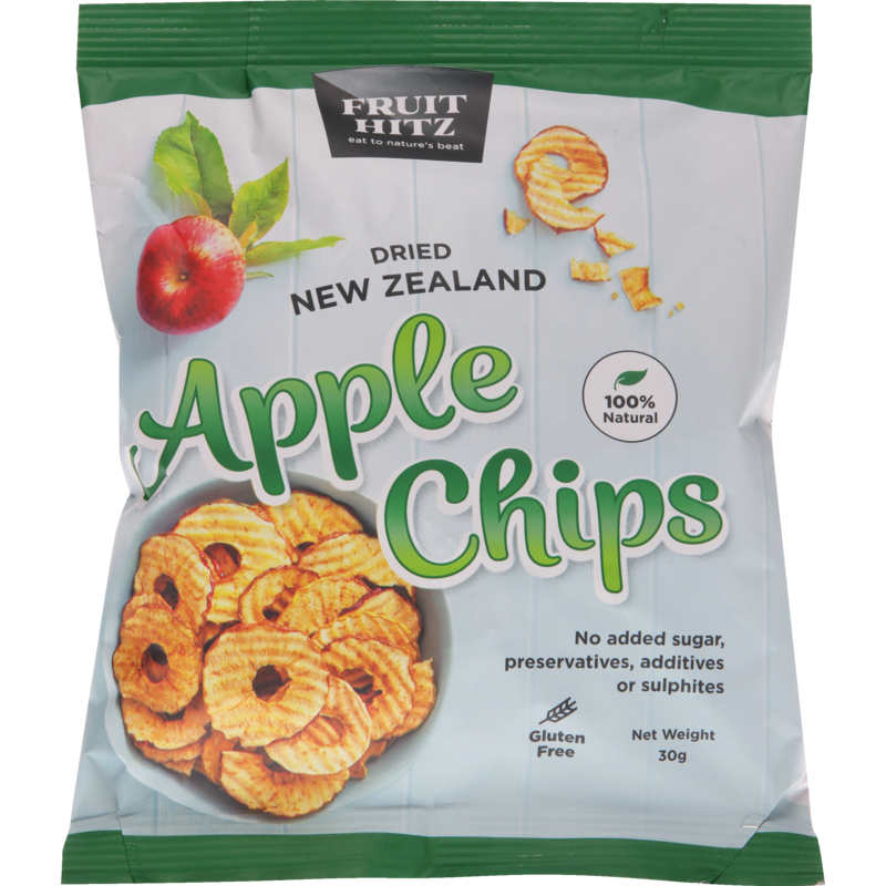 Fruit Hitz NZ Dried Apple Chips 90g