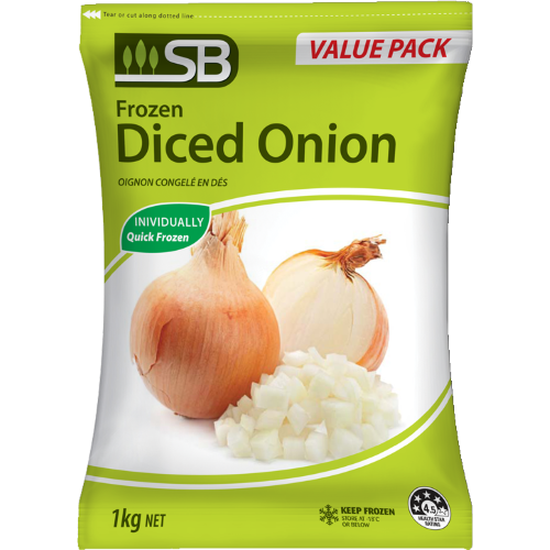 SB Frozen Diced Onion 1kg