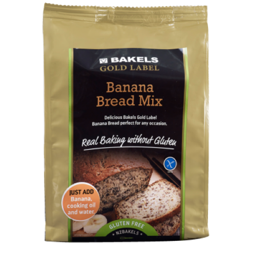 Bakels Gold Label Gluten Free Banana Bread 500g