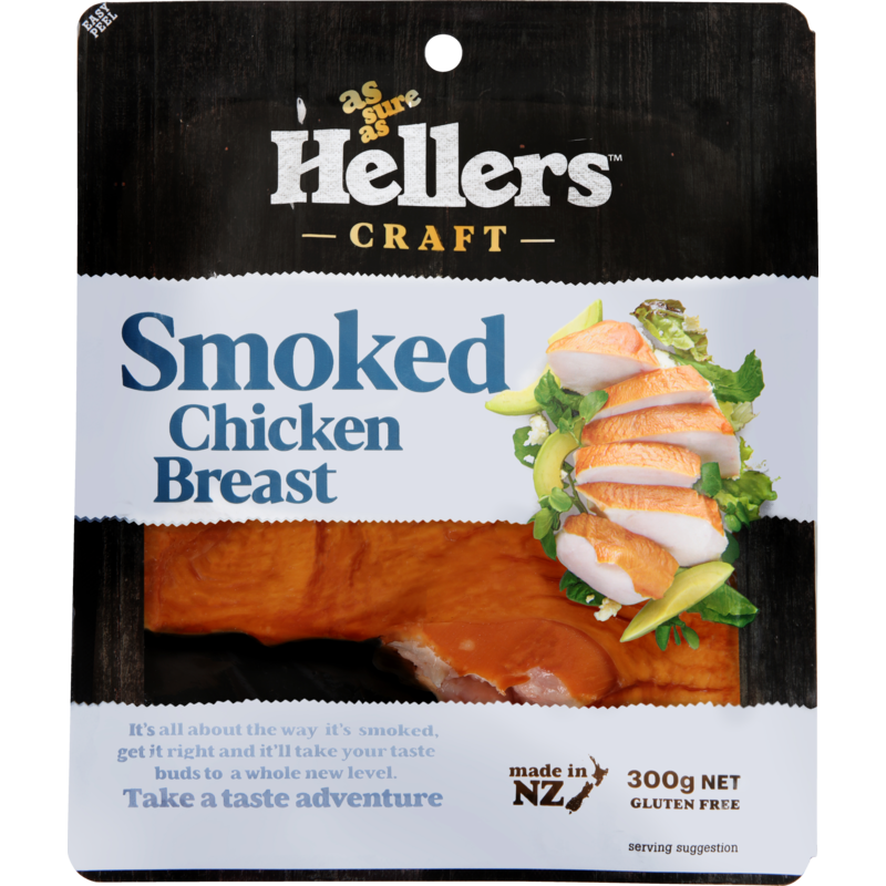 Hellers Smoked Chicken Breast 300g