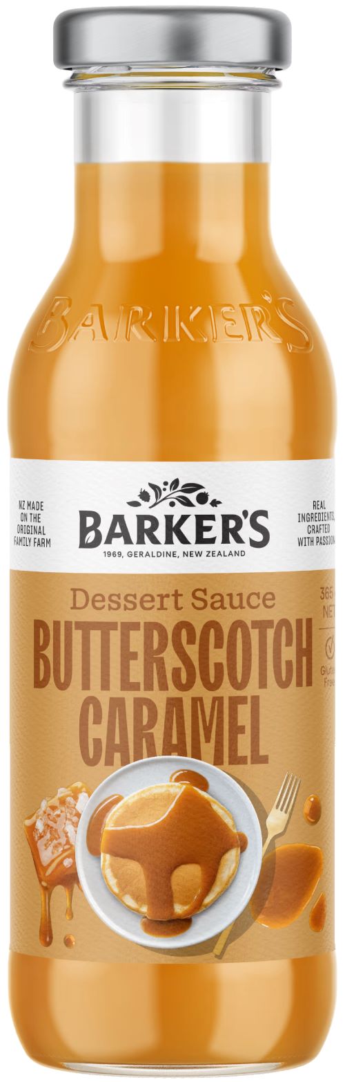 Barkers Butterscotch Caramel Sauce 365g