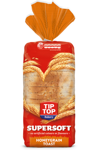 Tip Top Super Soft Honey Grain Toast 700g