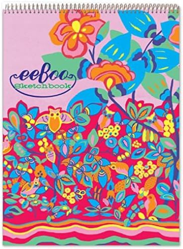 eeBoo Fluorescent Owl Sketchbook