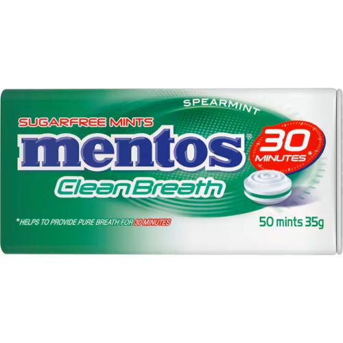 Mentos Clean Breath Spearmint 35g