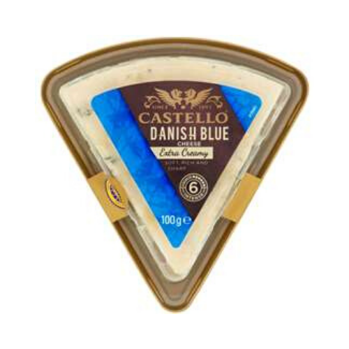 Castello Danish Blue Extra Creamy Cheese 100g