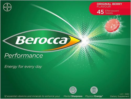 Berocca Performance Vitamin C Original Berry 45 tablets