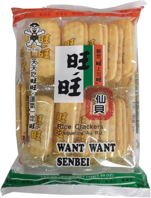 Want Want Senbei Rice Crackers 92g